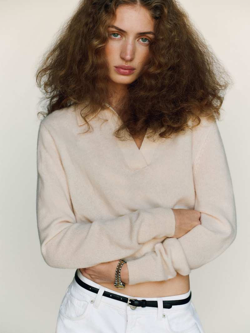 Westley Cashmere Polo | Reformation (Global)