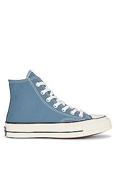 Converse Chuck 70 Tonal Sneaker in Deep Waters, Egret, & Black from Revolve.com | Revolve Clothing (Global)
