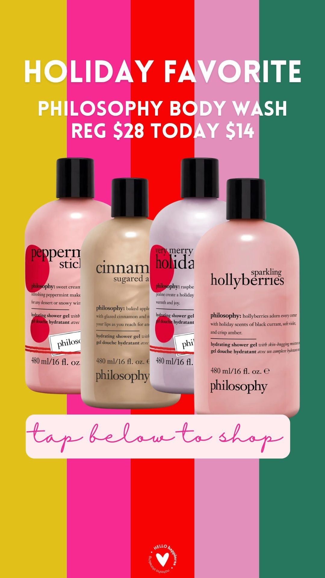holiday favorite | philosophy body wash $14 

#LTKSaleAlert #LTKHoliday #LTKGiftGuide