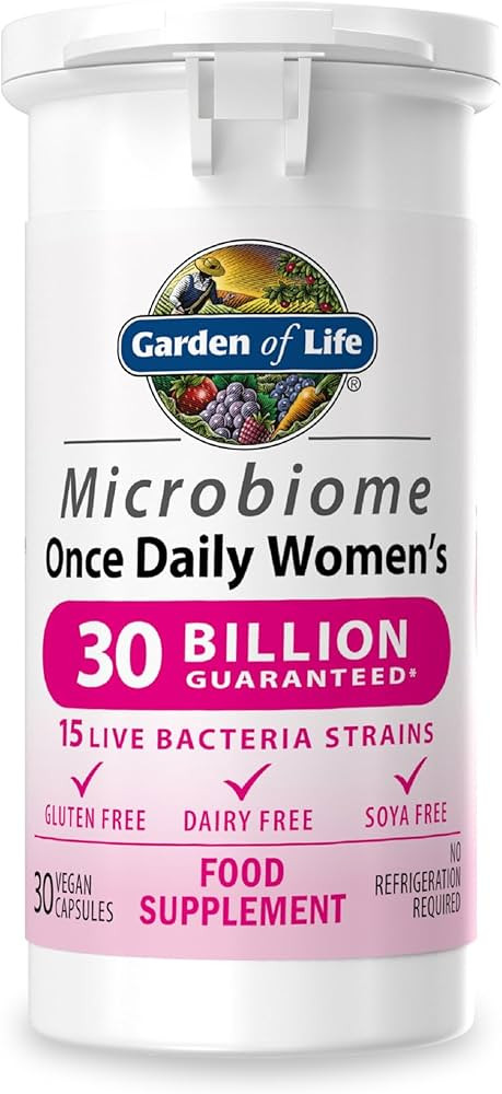 Garden of Life Microbiome Probiotics Once Daily Women's Supplements | 30 Capsules Made in Italy |... | Amazon (UK)