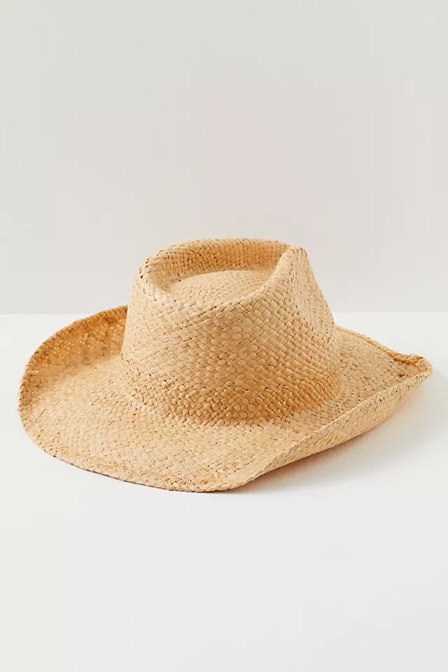 Charmed Straw Cowboy Hat | Free People (Global - UK&FR Excluded)