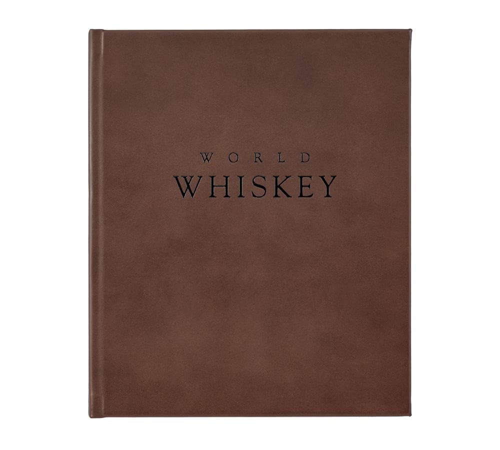 World Whiskey Leather Book | Pottery Barn (US)