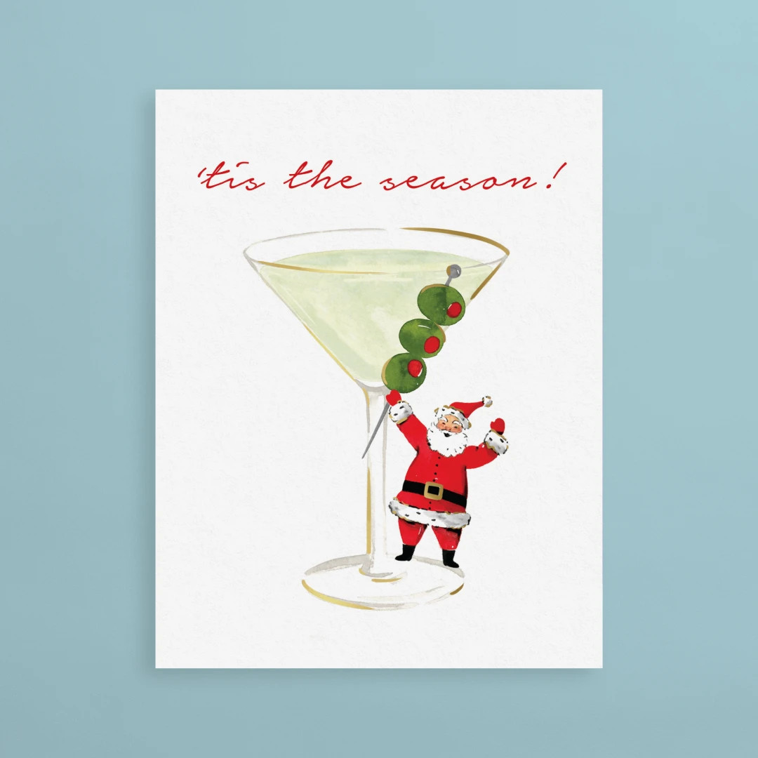 Santa's Martini | Postable | Postable