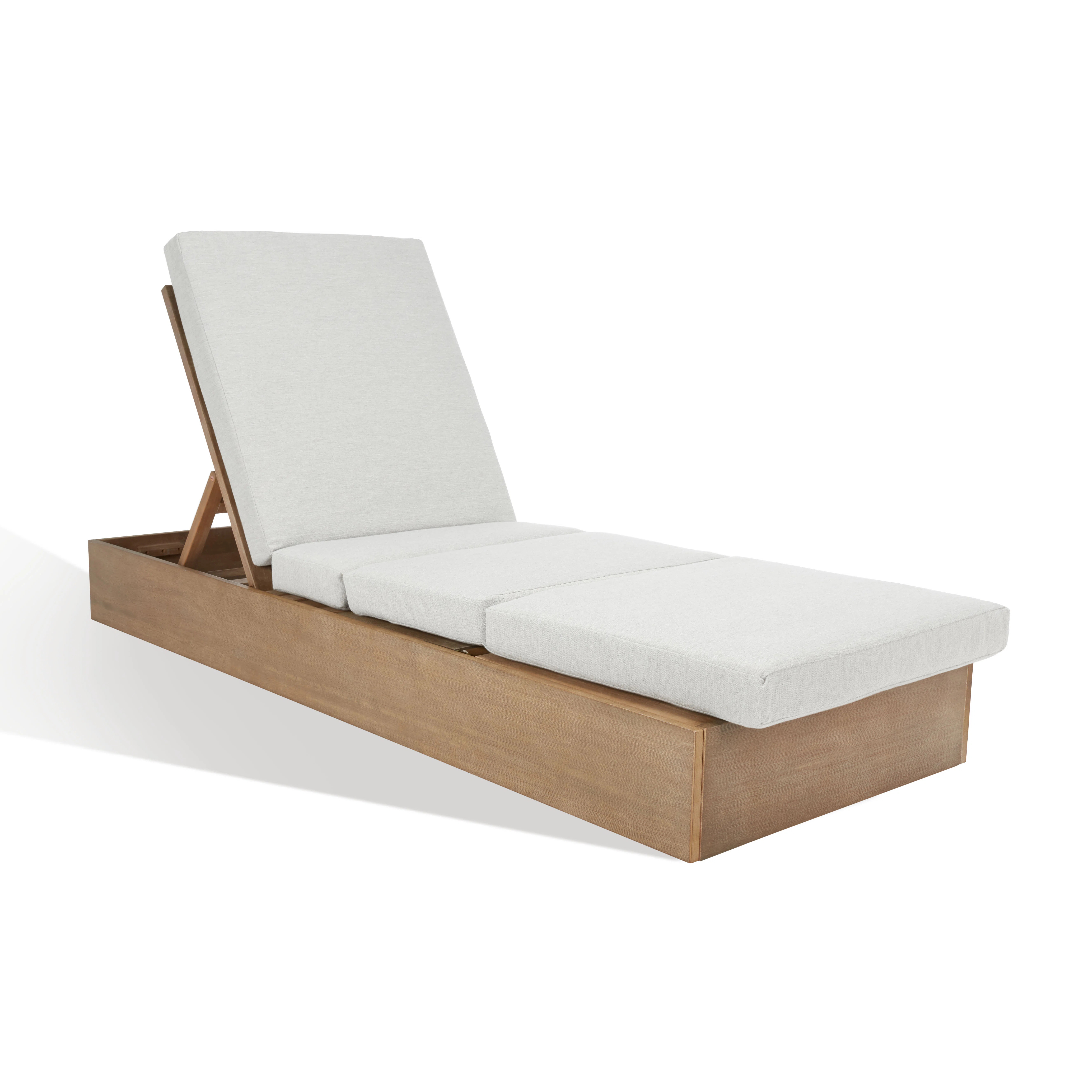 Fatima Wood chaise lounge chair | Wayfair North America