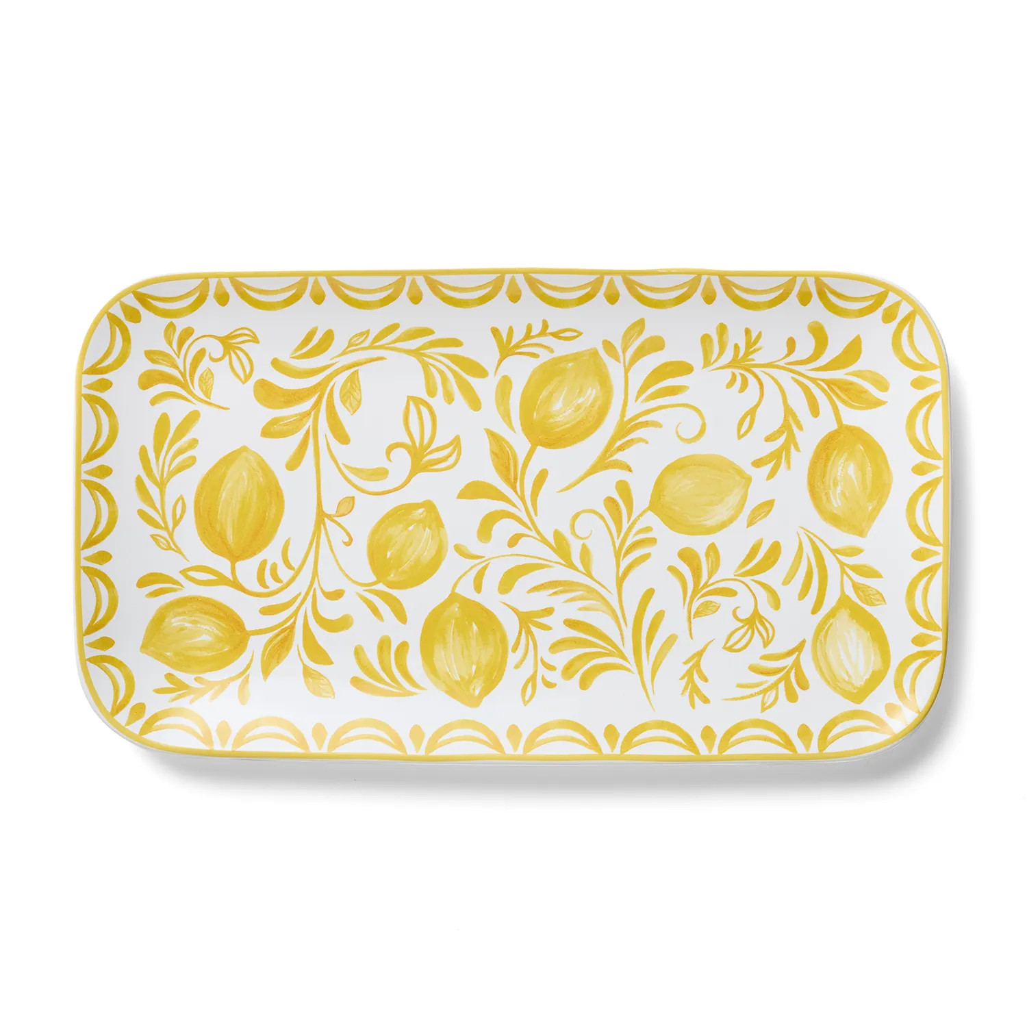 Sur La Table Citrus Bloom Rectangular Platter | Sur La Table