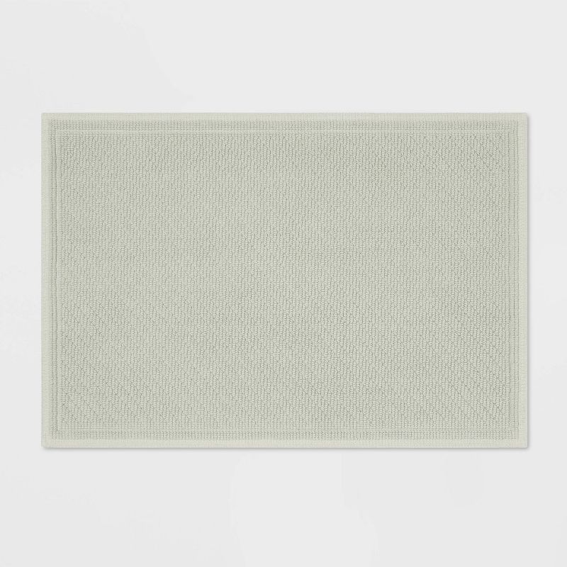 21"x30" Performance Solid Cotton Bath Mat - Threshold™ | Target