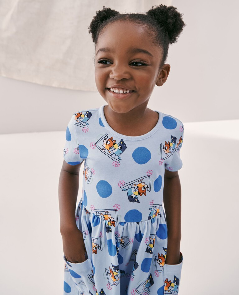 Bluey Playground Dress with Pockets | Hanna Andersson