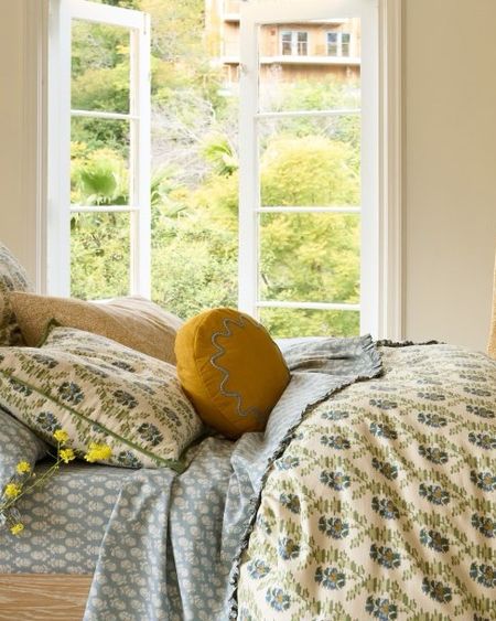 RHODE, Phoebe Vickers and Purna Khatau's lifestyle brand, for its
modern silhouettes in unforgettable prints. After last summer's  RHODE X WEST RLM sell-out collaboration, RHODE, the life style brand is back with more must-have that will elevate your hone with a touch of whimsy and relaxing elegance. #bedding

#LTKHome #LTKGiftGuide #LTKSeasonal