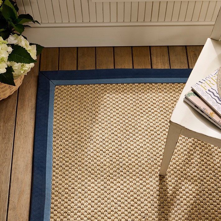 Hill House x Williams Sonoma Home Border Rug | Williams-Sonoma