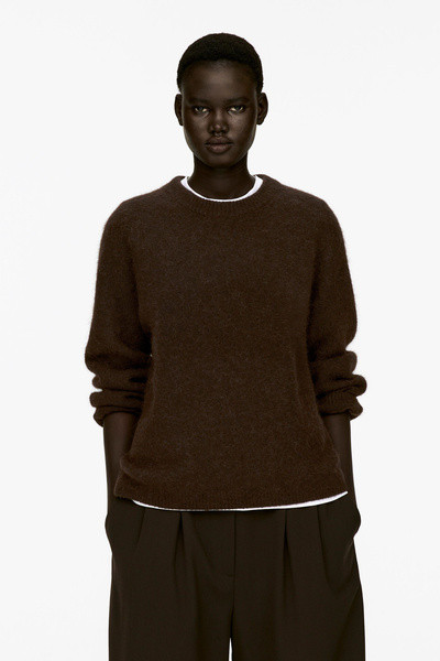 Alpaca-Wool Blend Jumper | Arket UK