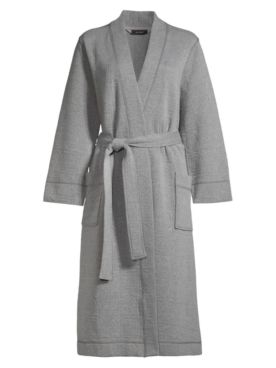 Quilted Infinity Jacquard Robe | Saks Fifth Avenue