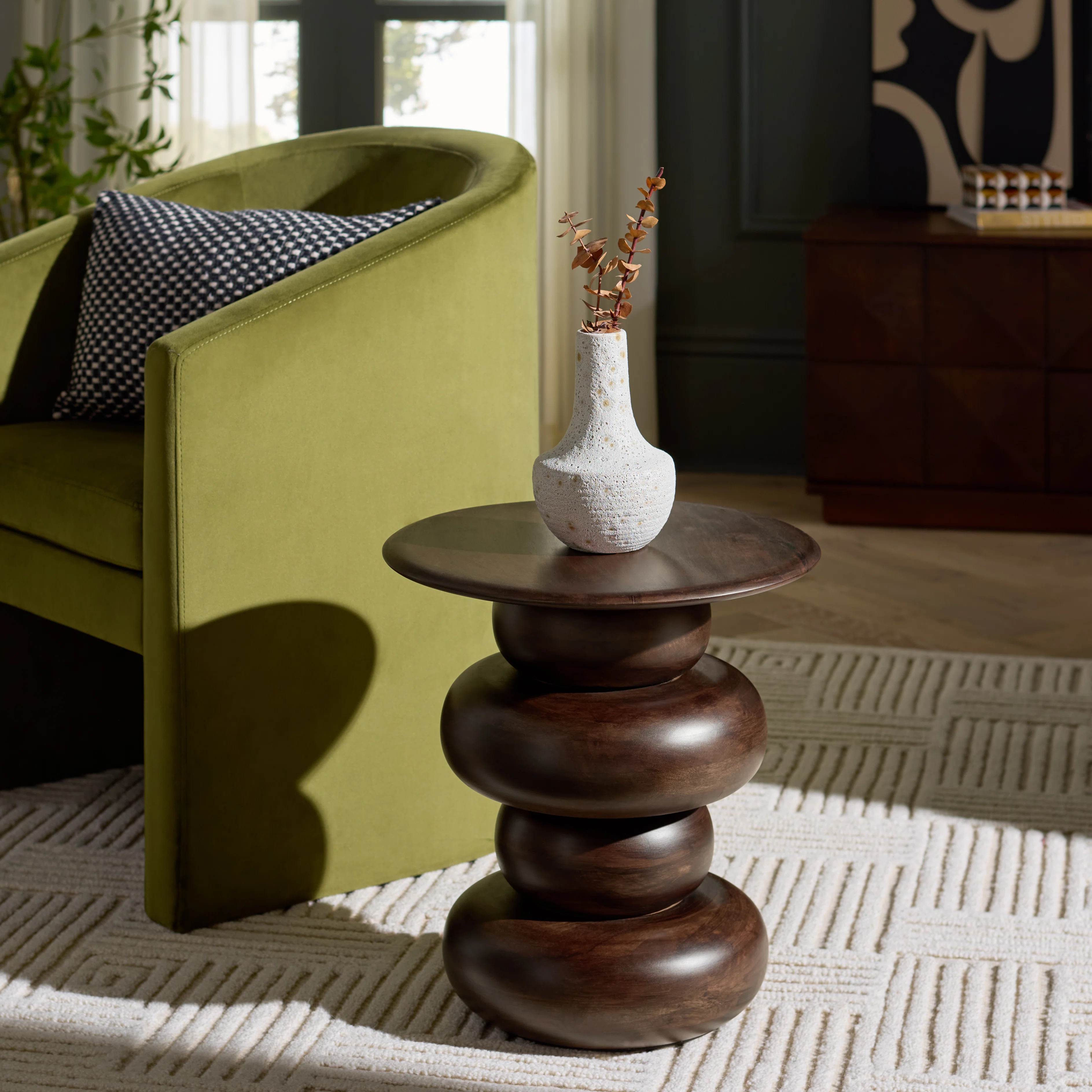 Nube Round Accent Table | Wayfair North America