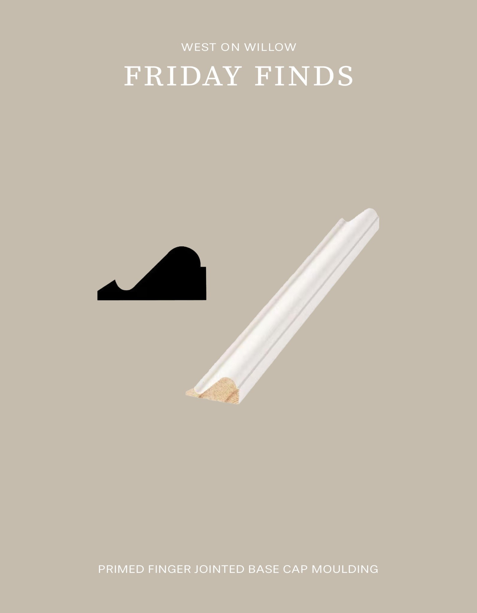 This is the moulding I’ve used on all of the walls in my home

#LTKHome