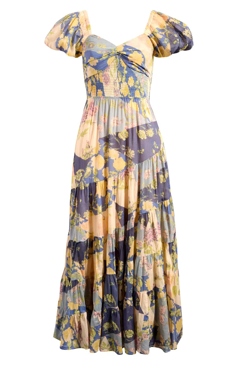 Sundrenched Floral Tiered Maxi Sundress | Nordstrom