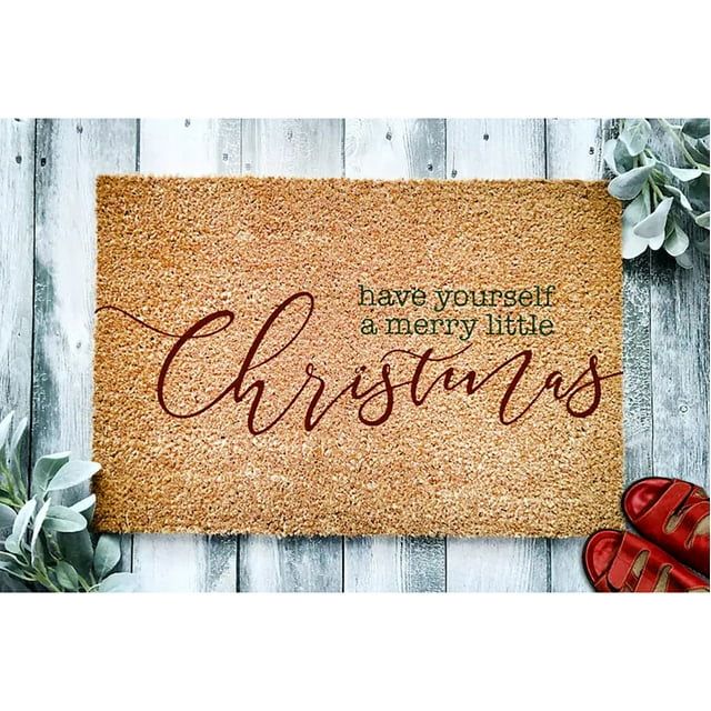 Christmas Doormat, Holiday Doormat, Christmas Welcome Mat, Christmas Decor, Holiday Decor | Walmart (US)