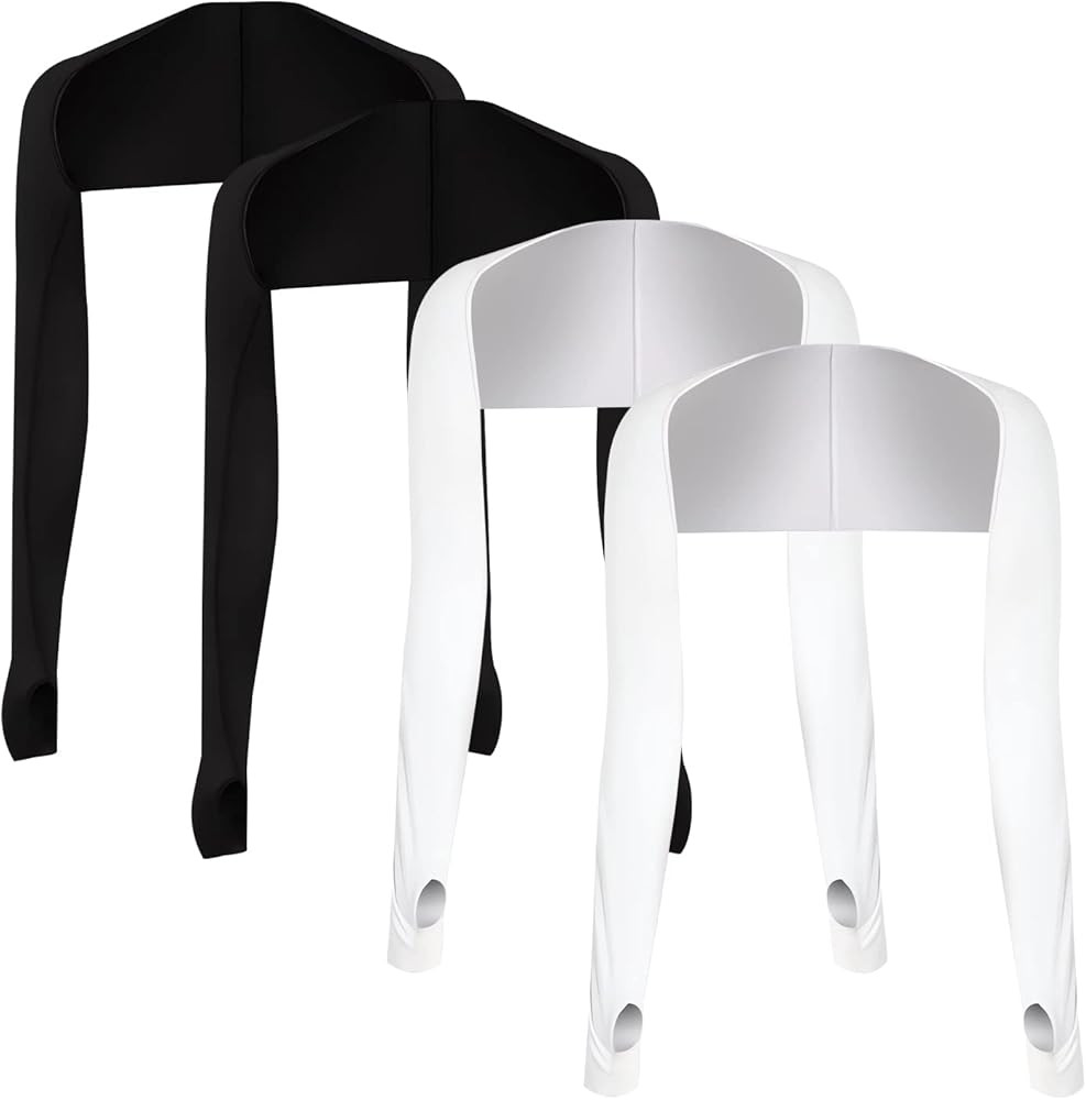 JEONEKID Cooling Shawl Arm Sleeves with Finger Holes for Women Anti-UV Protection, Sun Protection... | Amazon (US)