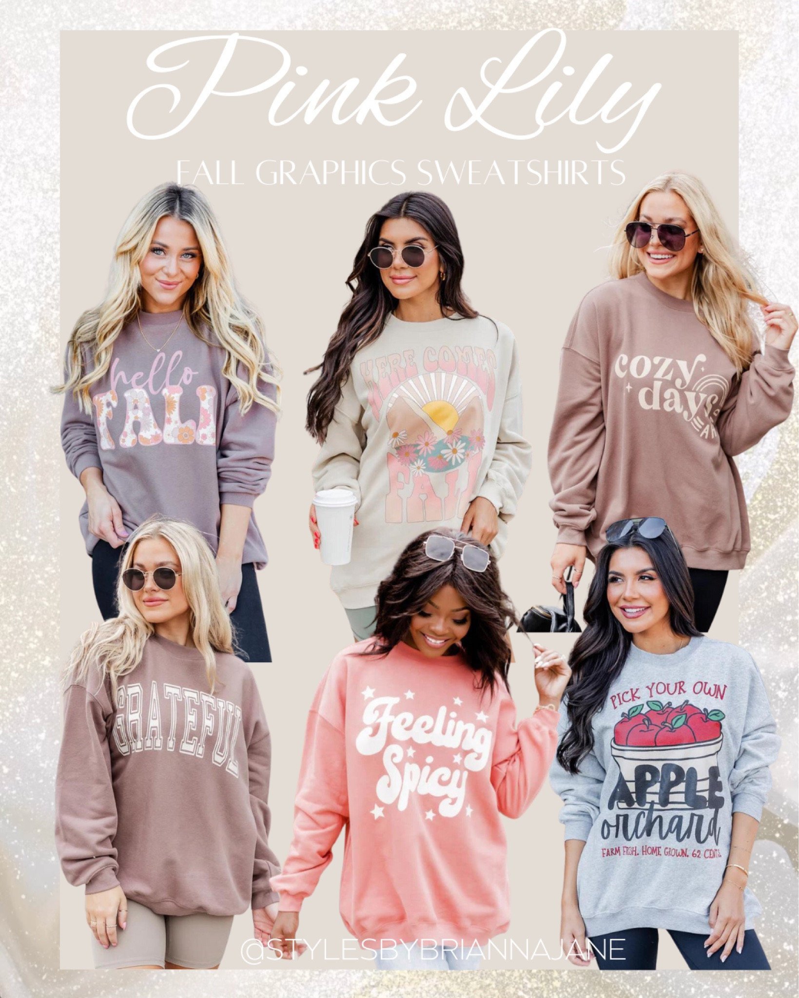 Pink Lily Fall graphic tees 30% off! 

#LTKSale #LTKSeasonal #LTKHoliday