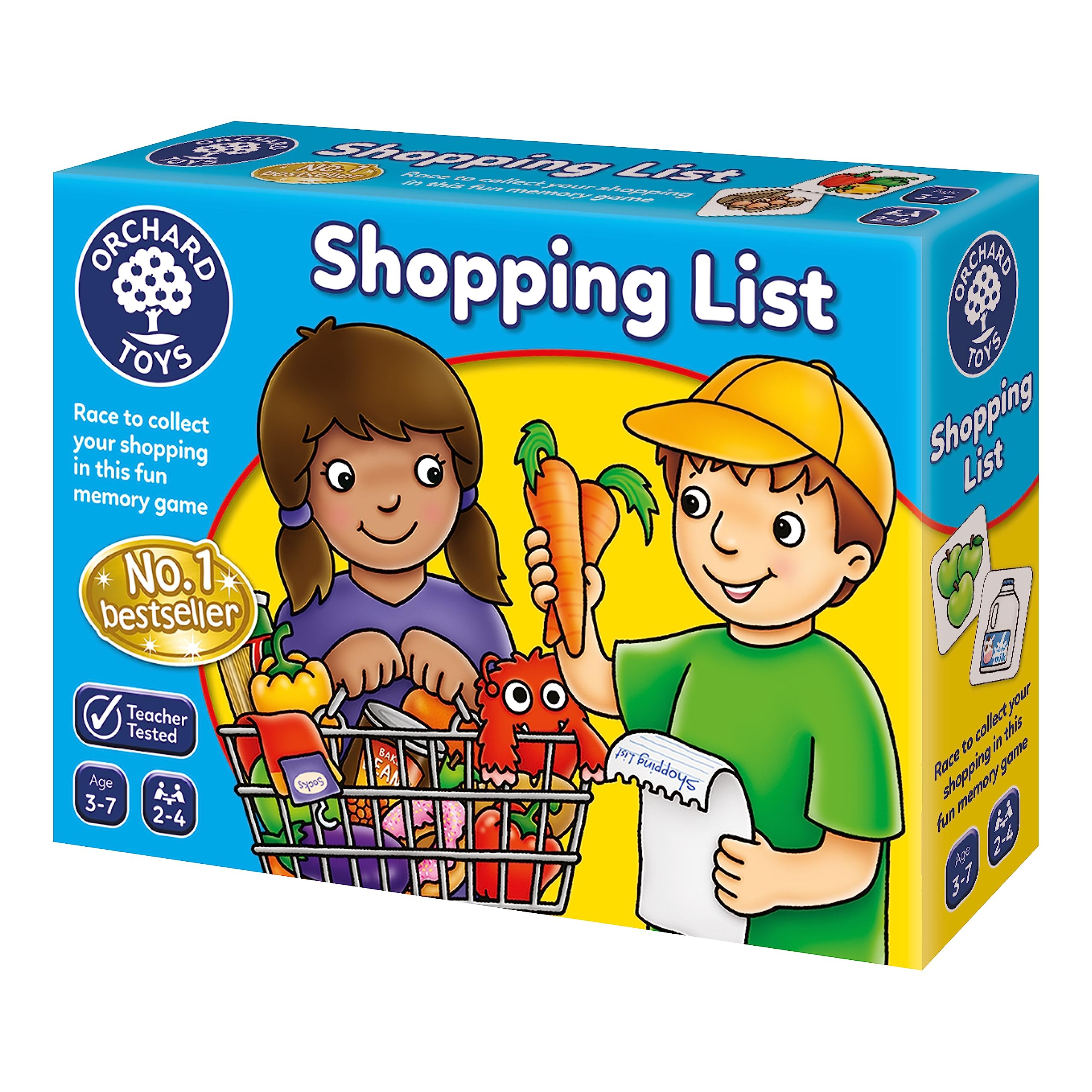 Orchard Toys Shopping List Memory Game - Matching and Memory Games for 3 Year Olds and Up - Kids ... | Amazon (UK)