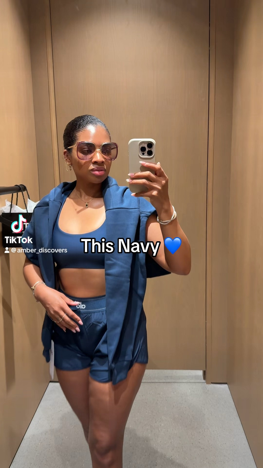 The most versatile one of the three, this Navy Alo set is activewear enough for the mat or a run, but also works for co-working at a cafe. The Alo Accolade fabric is soft and cozy and layers perfectly over these airy shorts. @Alo Yoga

#LTKMidsize #LTKOver40 #LTKActive