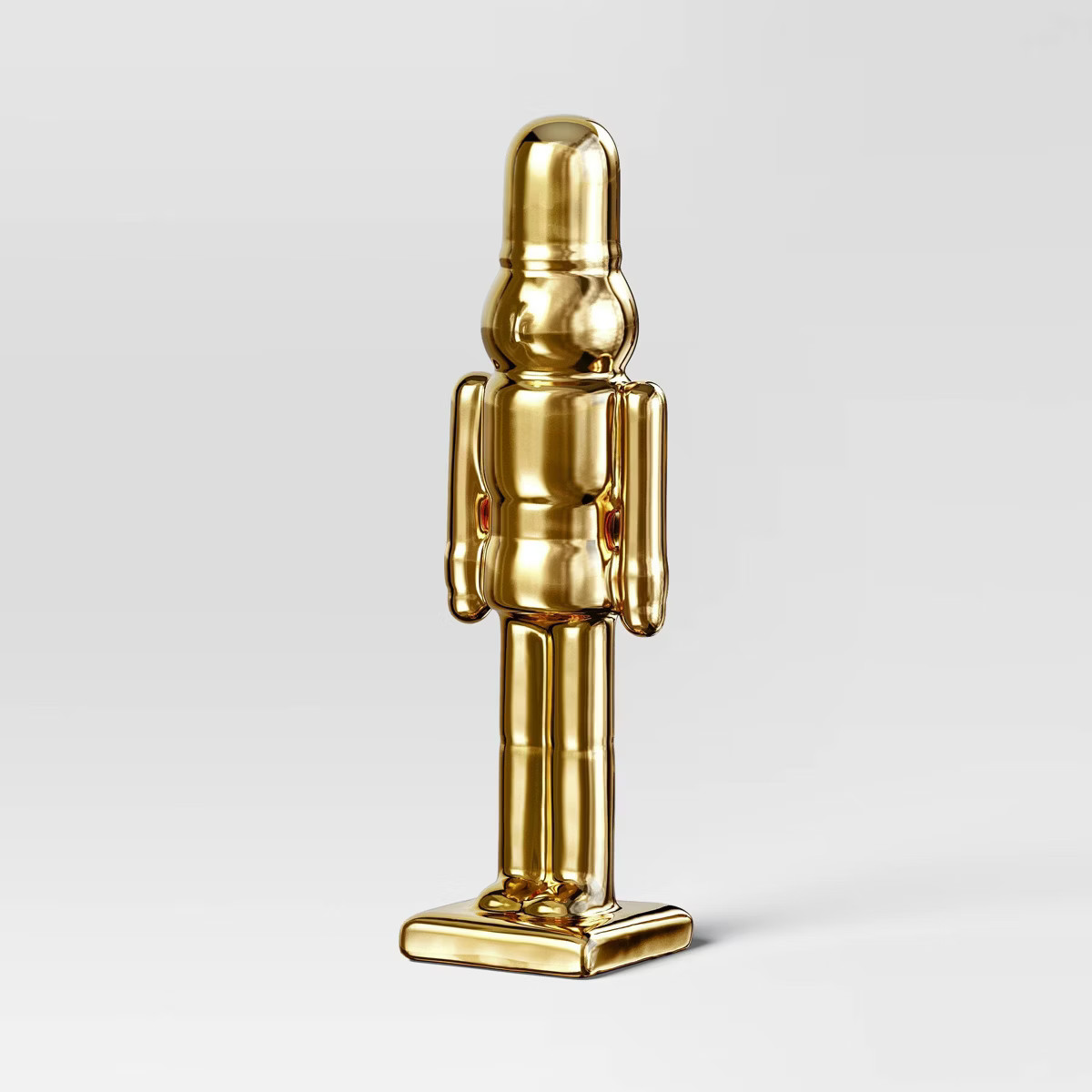 Ceramic Christmas Decorative Nutcracker - Wondershop™ Gold | Target