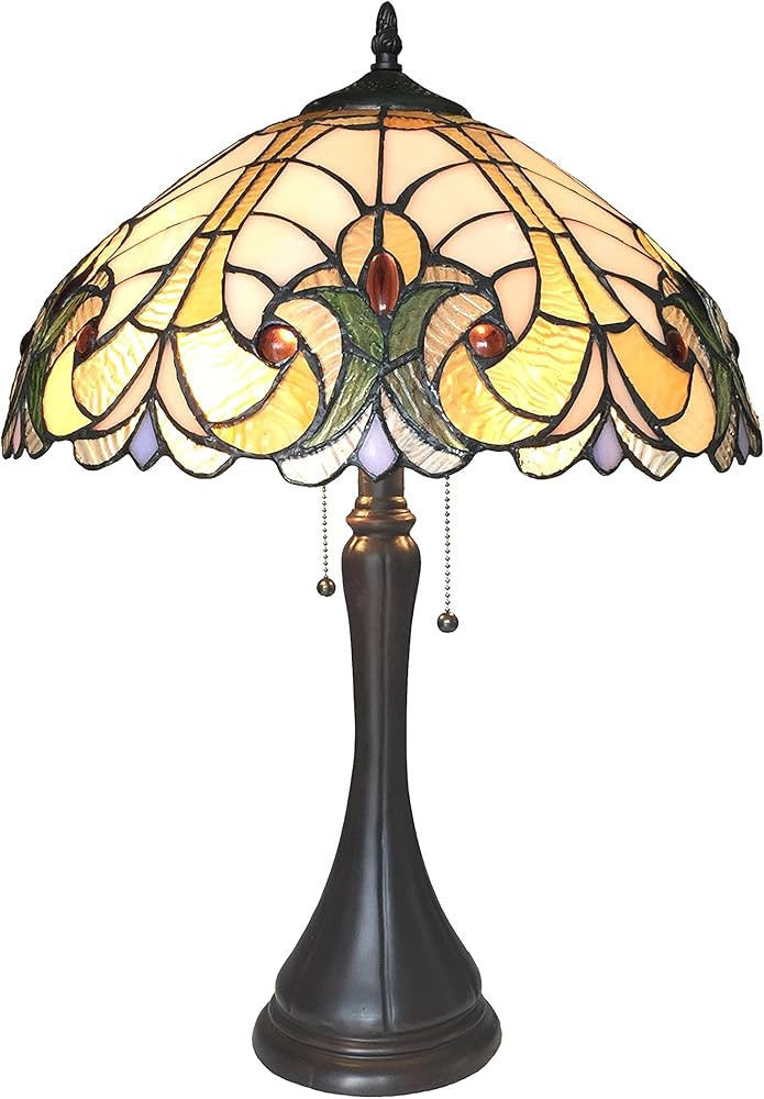 Chloe CH16780VP16-TL2 Amor Table Lamp, One Size, Multicolor | Amazon (US)