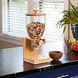 Honey-Can-Do Bamboo Cereal Dispenser with Airtight Lid \u2013 Countertop Dry Food Dispenser for K... | Amazon (US)