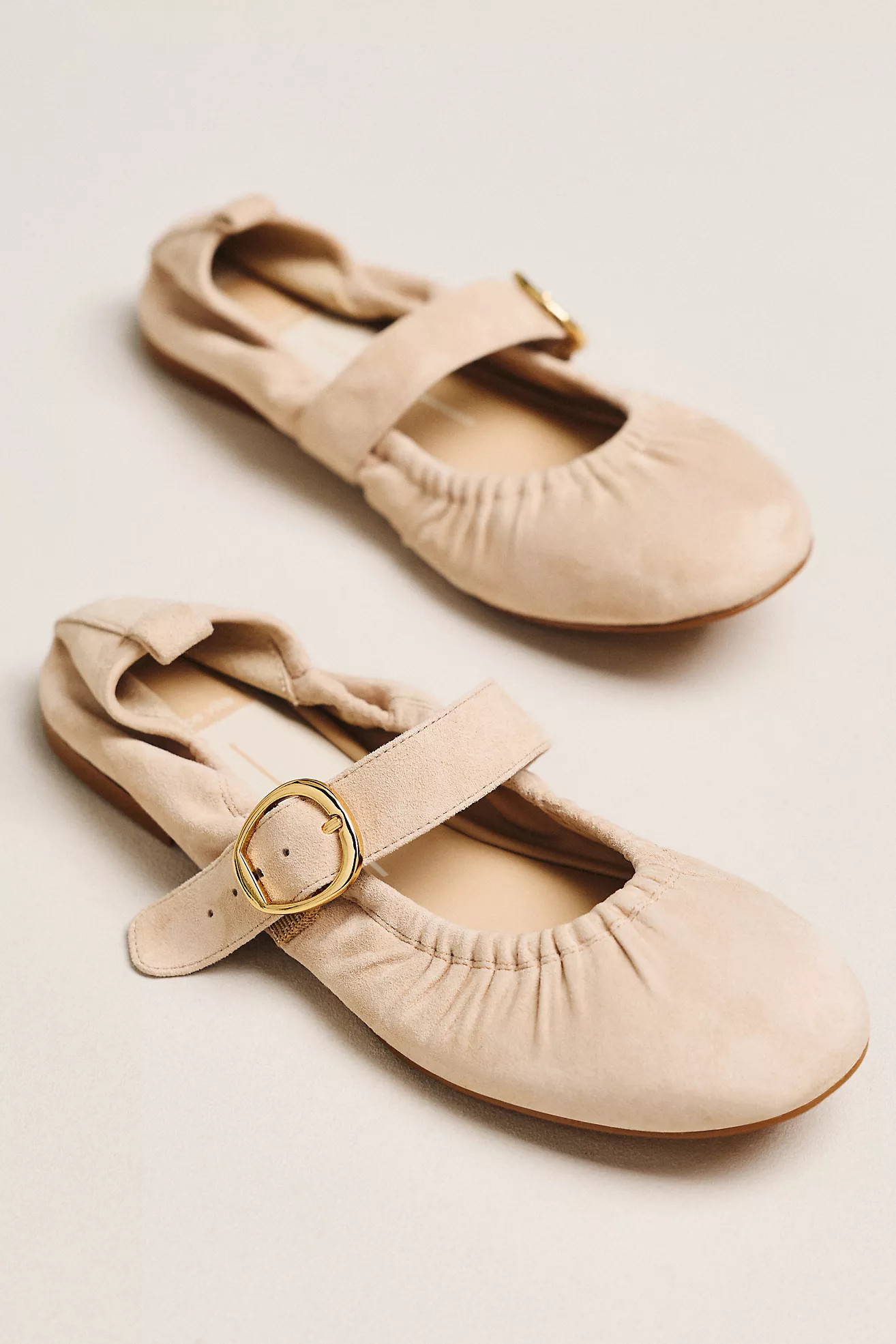 Dolce Vita Caely Buckle Ballet Flats | Anthropologie (US)