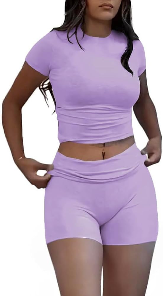 Nimsruc Two Piece Lounge Sets For Women short sets | Amazon (US)