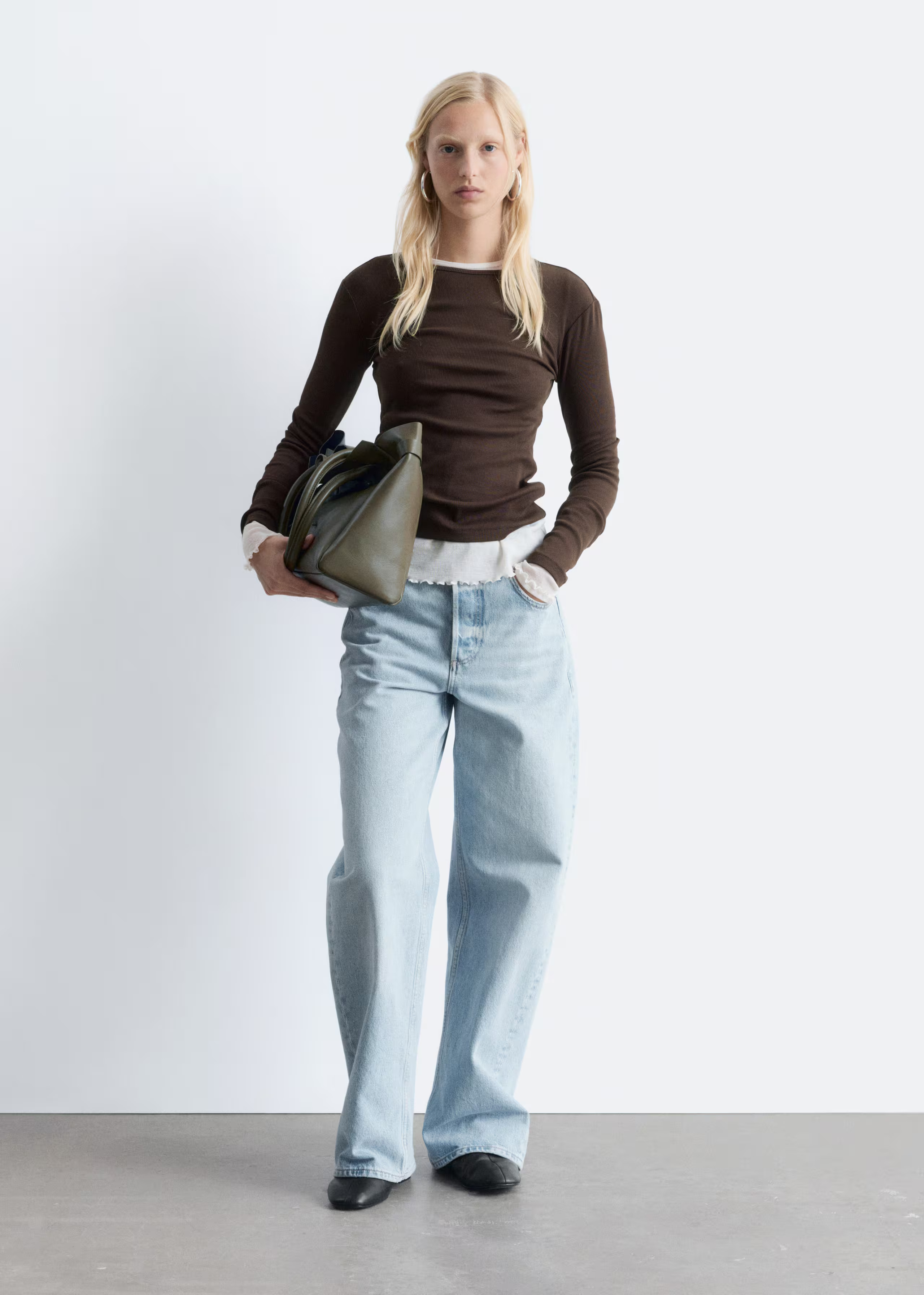 Ribbed Long-Sleeve Top | & Other Stories UK