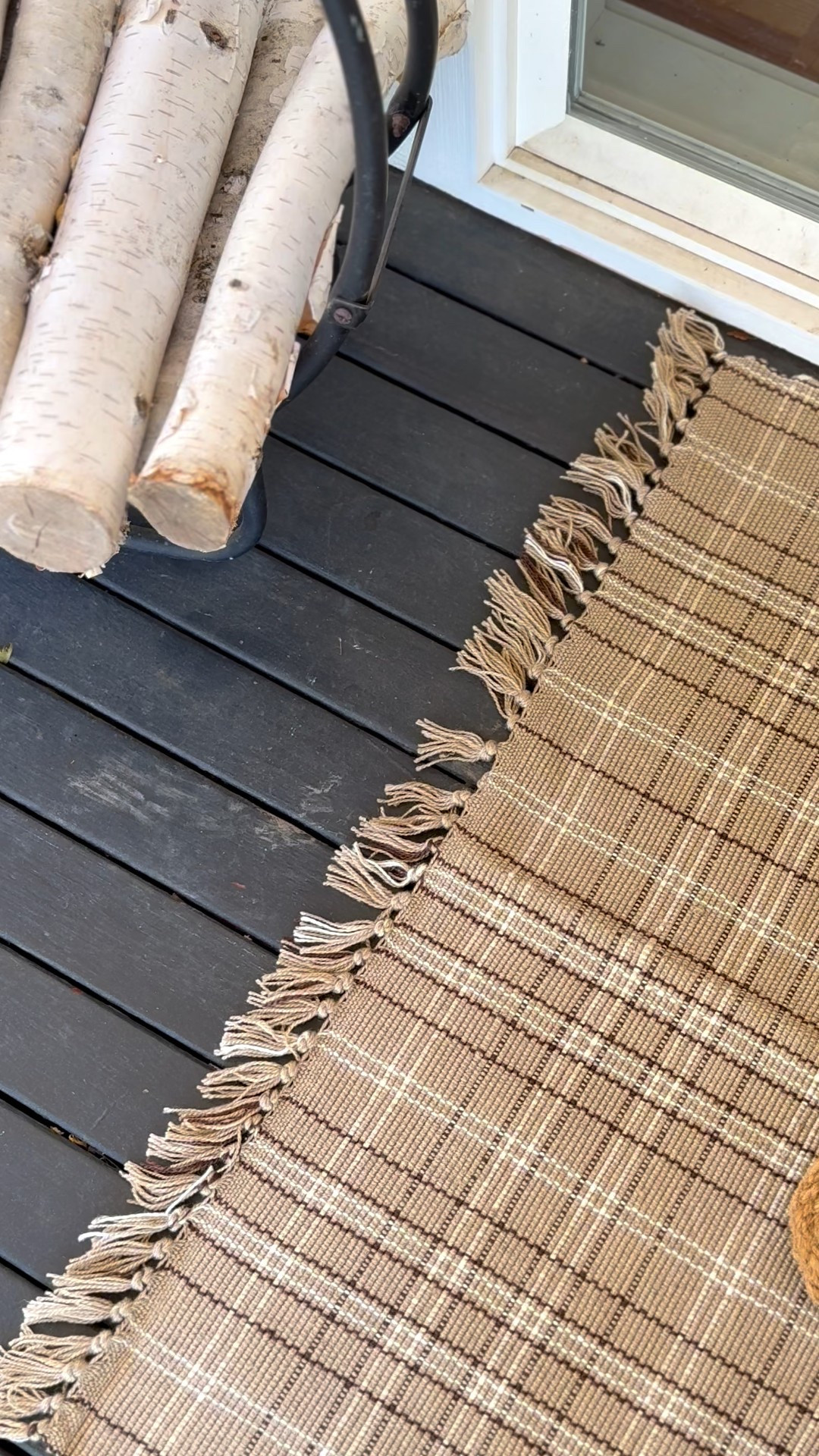 My Texas House outdoor rug in the perfect fall tones.

#LTKHome #LTKSeasonal #LTKFamily