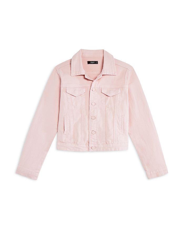 Girls' Pink Denim Jacket, Big Kid - 100% Exclusive | Bloomingdale's (US)