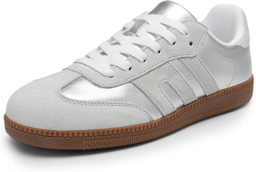 DREAM PAIRS Women's Tennis Sneakers Walking Nia Flat Low-Top Casual Lace-Up Comfortable Fashion S... | Amazon (US)