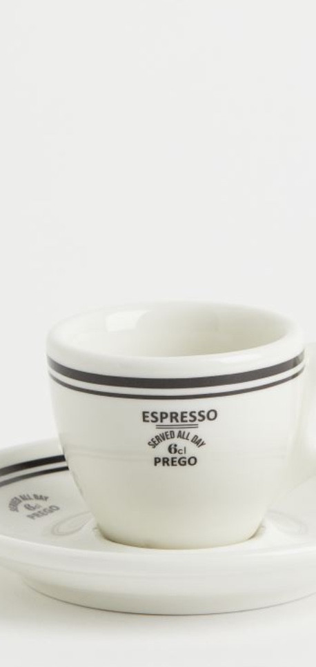 Espresso cup & saucer, perfect for a house warming gift! 

#LTKhome #LTKSeasonal #LTKsalealert