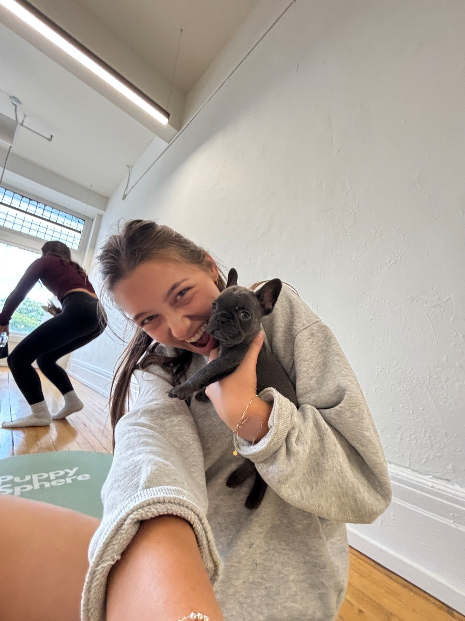 Puppy sphere in Toronto!! The cutest French bull dogs 🥹

#LTKsummer #LTKcanada