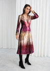 Click for more info about Ombré Sequin Midi Dress