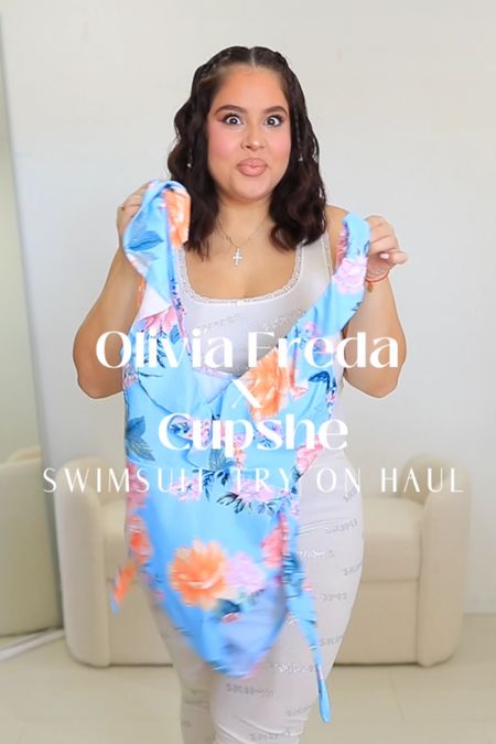 Olivia Freda x Cupshe swimsuits 
All in a size XL

#LTKfit #LTKswim #LTKcurves