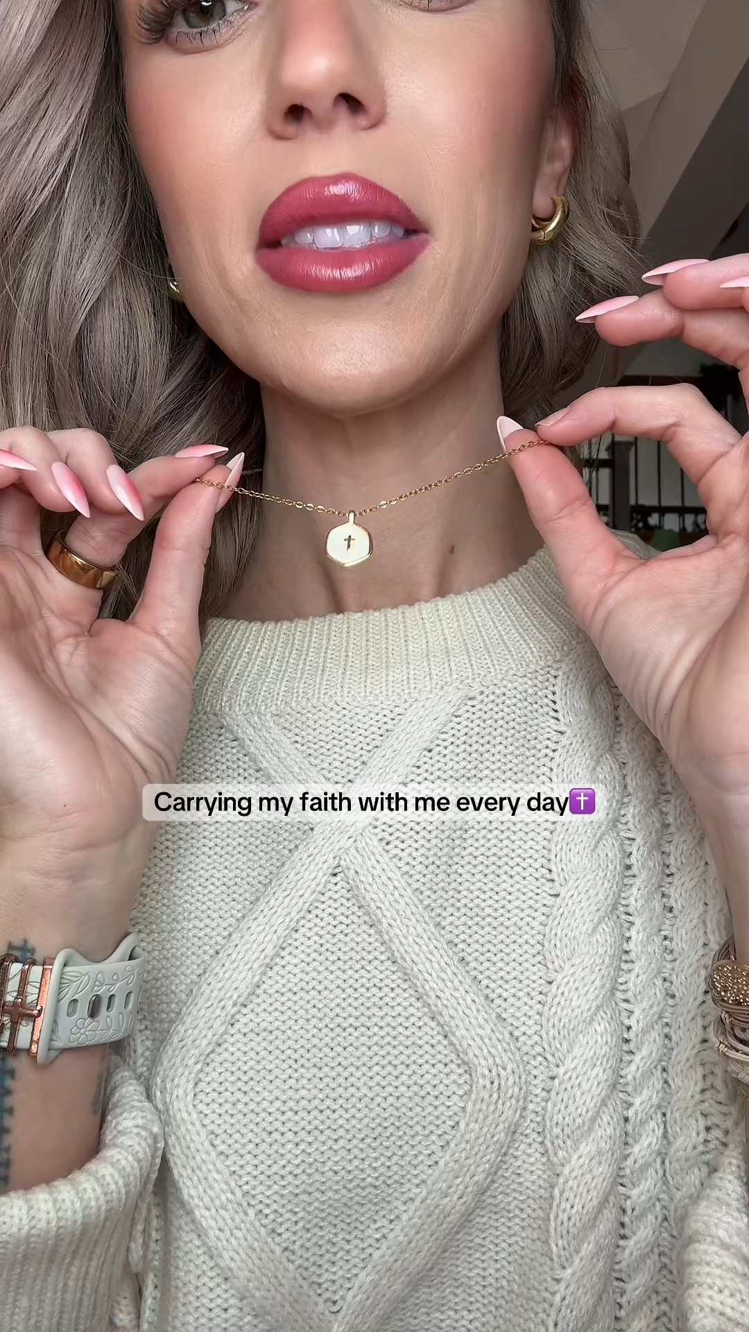 Dainty cross, deep faith ✝️
A small reminder of a love that changed everything 🤍 

#LTKHoliday #LTKGiftGuide #LTKootd