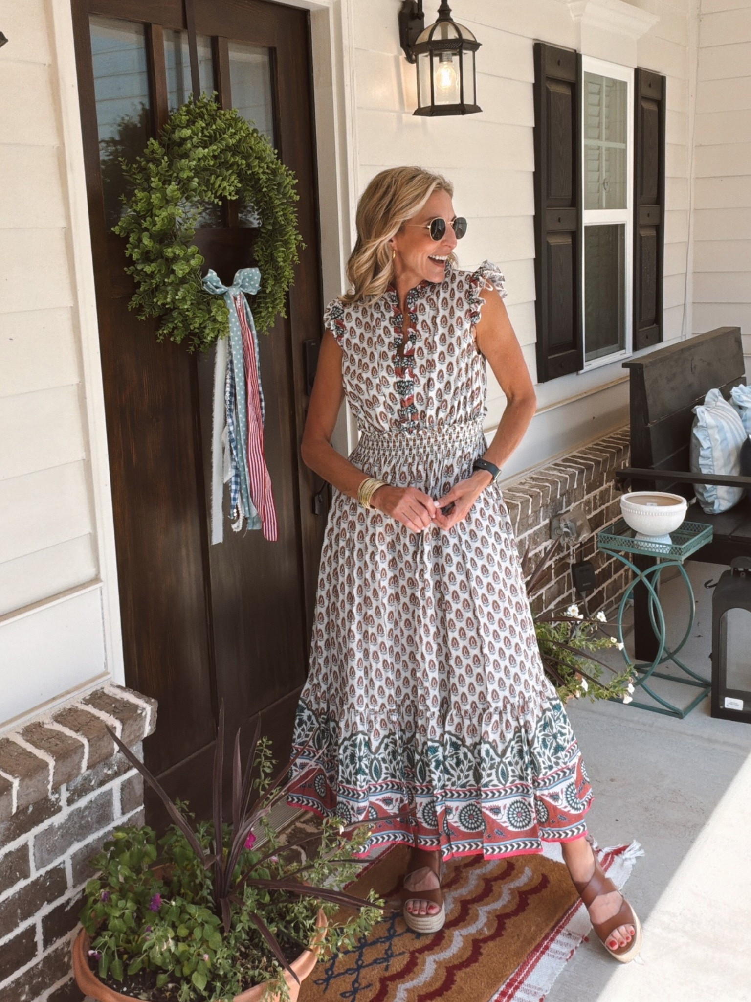 Address and sale that I don’t want you to miss everything at @kohls is on sale with an additional 20% off using take 20 at the checkout… This farmers market dress is perfect for the classroom, office, and more. Loved with pockets !!! Wearing size small.

#LTKootd #LTKWorkwear #LTKOver40