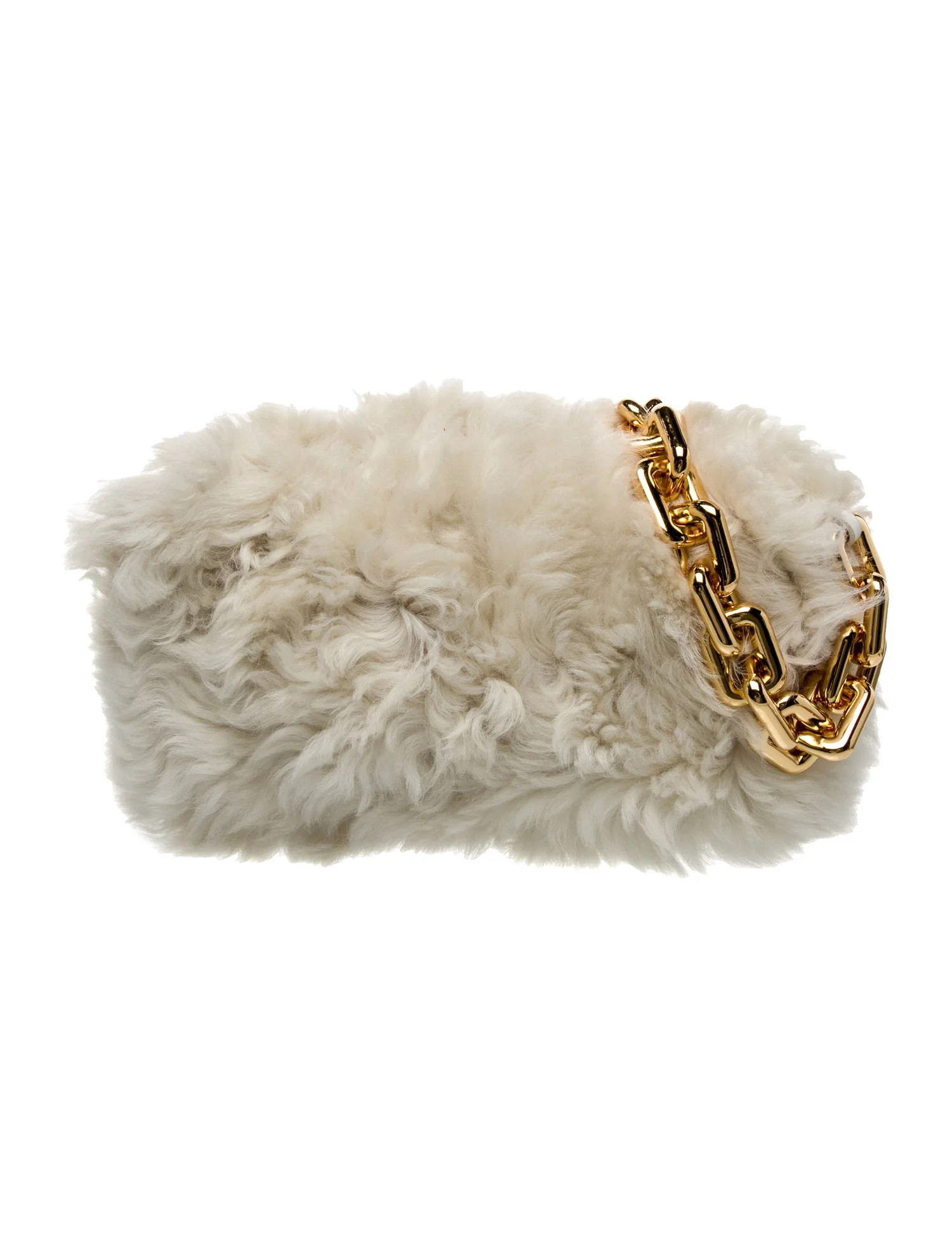 Shearling The Chain Pouch | The RealReal