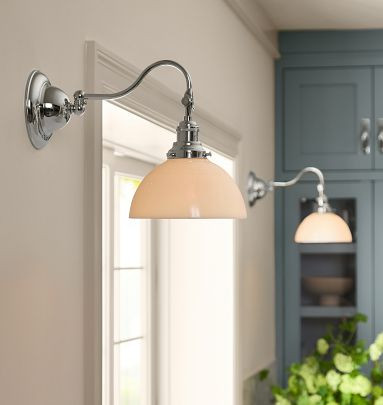 Ford's Mill 2-1/4" Fitter Single Swing-Arm Sconce | Rejuvenation