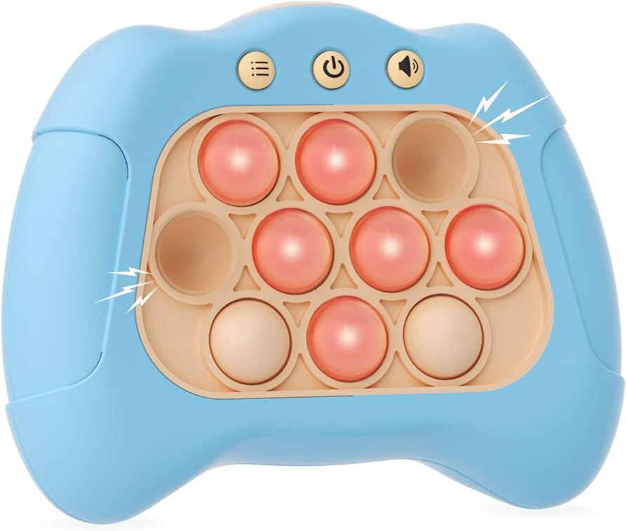 PUSSAN Pop Fidget Games for Kids, Electronic Fidget Pop Quick Push Bubbles Light-up Game, Toy for... | Amazon (US)