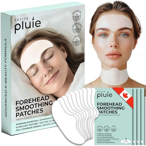 Advanced Forehead Wrinkle Patches Overnight - Anti Wrinkle Patches with Collagen, Peptides, Vitamin E - Strong Adhesion with Full Coverage for Forehead Wrinkles & 11 Lines, Made in Korea, 10 Count | Amazon (US)