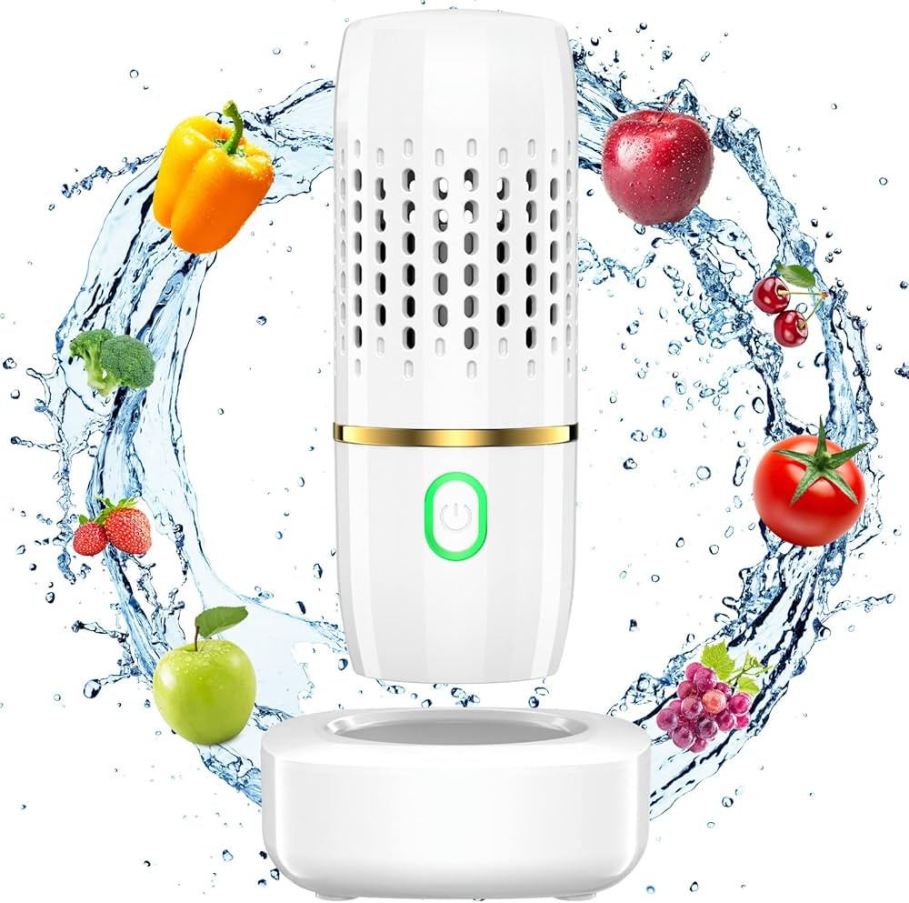 Fruit and Vegetable Washing Machine, Fruit and Vegetable Cleaner Device, Kitchen Gadget Food Puri... | Amazon (US)