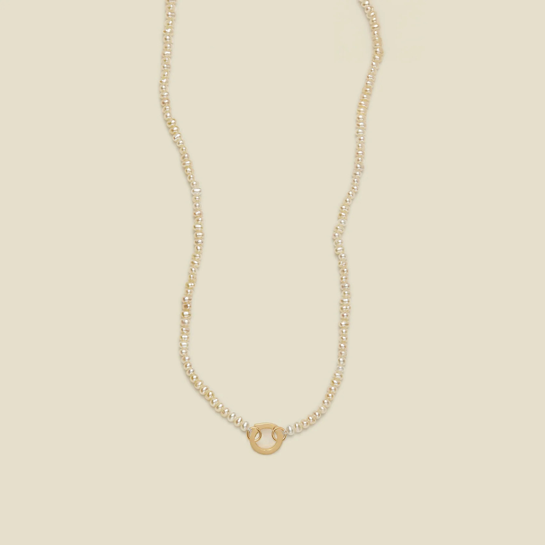 Pearl Strand Charm Necklace | Made By Mary | Made By Mary | Made By Mary