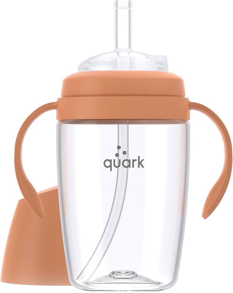 Quark BuubiBottle Sip Toddler Sippy Cup with Handles & Straw Transition Sippy Cups for Baby - Eas... | Amazon (US)
