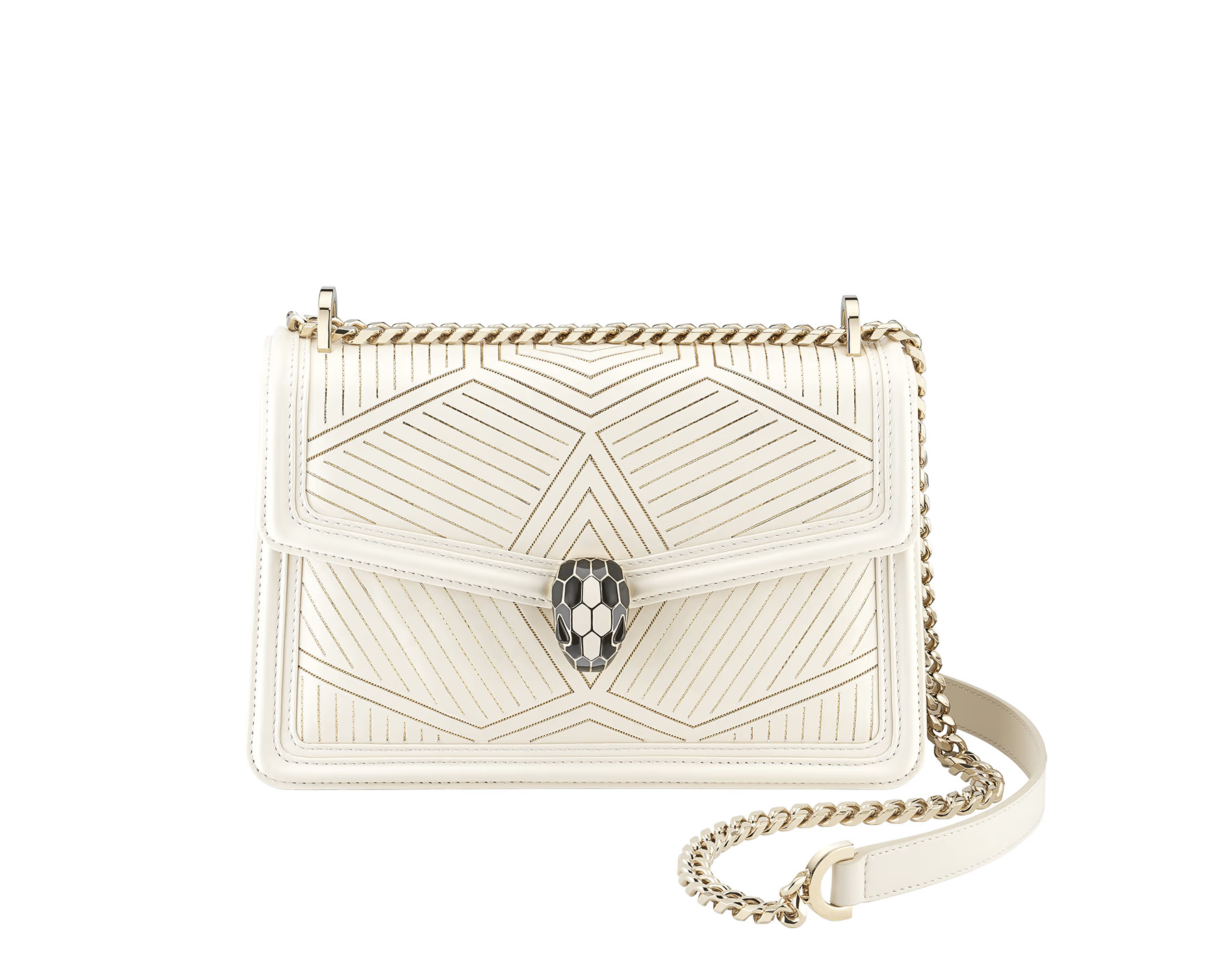 bulgari serpenti bag white