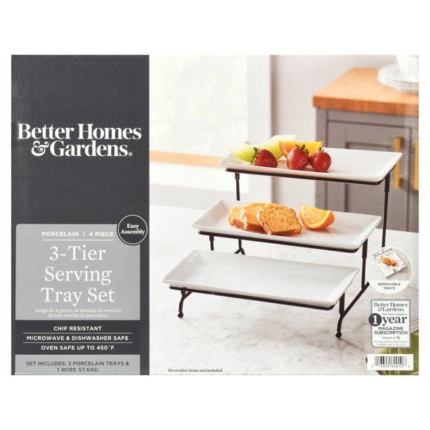 Better Homes&gardens Bhg Tiered Set | Walmart (US)