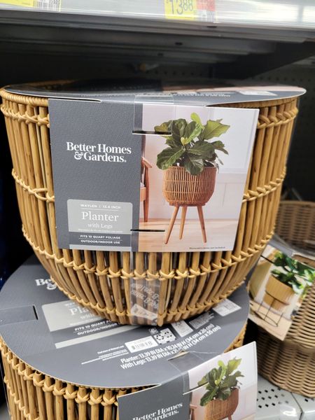 Better Homes & Gardens Brown Round Resin Planter & Stand Set with Wood Legs (click the product to reveal 😍) - I love this basket & wood combo! Even though it's a planter I feel like it would be cute as a storage for throws.. add a top either glass or would & now you have a cute side table 🤪 Remember get a price drop notification if you heart a post/save a product 😉 

✨️ P.S. if you follow, like, share, save or shop my post (either here or @coffee&clearance).. thank you sooo much, I appreciate you! As always thanks sooo much for being here & shopping with me 🥹

| al fresca dining, sisterstudio, kathleen post, madewell, memorial day, susiewright, travel outfit, meredith hudkins, wedding guest dress summer, country concert outfit, summer outfits, travel outfit, summer outfits, spring haul, summer dresses 2024, 2024 trends, 2024 summer, studio mcgee, brightroom, dinning table, dinning room, dinning room light, dinning room table, dinning chairs, dinning table decor, dinning room decor, dinning room chairs, dinning room rug, walmart home, neutral dinning room rug, neutral, neutral bedroom, round dinning tabel, walmart patio, walmart planter, walmart finds, walmart furniture, walmart outdoor, mainstays, Thyme and Table, opalhouse, threshold, target decor, home finds, boho, boho home decor, boho home inspo, kitchen inspo, living room inspo, home inspo, budget friendly, hone decor under, on sale, on clearance | 

#LTKxelfCosmetics #LTKGiftGuide #LTKFestival #LTKSeasonal #LTKActive #LTKVideo #LTKU #LTKover40 #LTKhome #LTKsalealert #LTKmidsize #LTKparties #LTKfindsunder50 #LTKfindsunder100 #LTKstyletip #LTKbeauty #LTKfitness #LTKplussize #LTKworkwear #ltkunder100 #LTKswim #LTKtravel #LTKshoecrush #LTKitbag #LTKbaby#LTKbump #LTKkids #LTKfamily #LTKmens #LTKwedding #LTKbrasil #LTKaustralia #LTKAsia #LTKbaby #LTKbump #LTKfit #ltkunder50 #LTKeurope #liketkit @liketoknow.it https://liketk.it/4HW6b