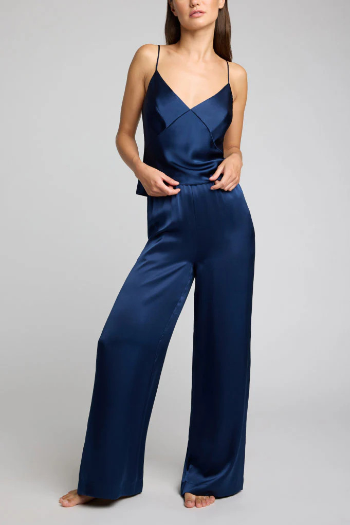 Negative Underwear | Eclipse Silk Cami in Navy | Negative Underwear