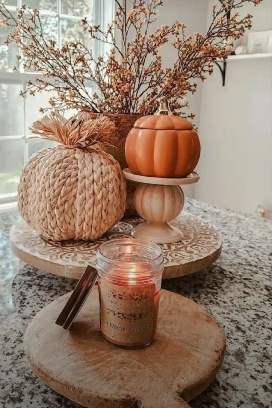 Fall table decor. Fall countertop. Fall countertop decor ideas. Fall home decor. Fall kitchen decor. Fall candles. Pumpkin decor. Modern farmhouse fall decor. Fall living room. Fall kitchen. Modern Farmhouse living room. Modern farmhouse kitchen. #fallhome #fallkitchen #neutralfalldecor #farmhousefalldecor #falldecor

#LTKstyletip #LTKhome #LTKSeasonal